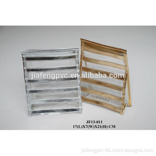Patent PU & Clear EVA Cosmetic Pronotional/Toiletry Bag